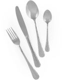 Excelsa Italiaans Design Drops Bestekset – 24-Delig – RVS – Zilver – 6 Personen