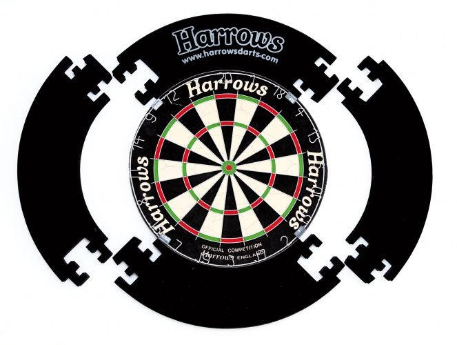 Harrows Beschermingsring Surround Zwart 4 Delig