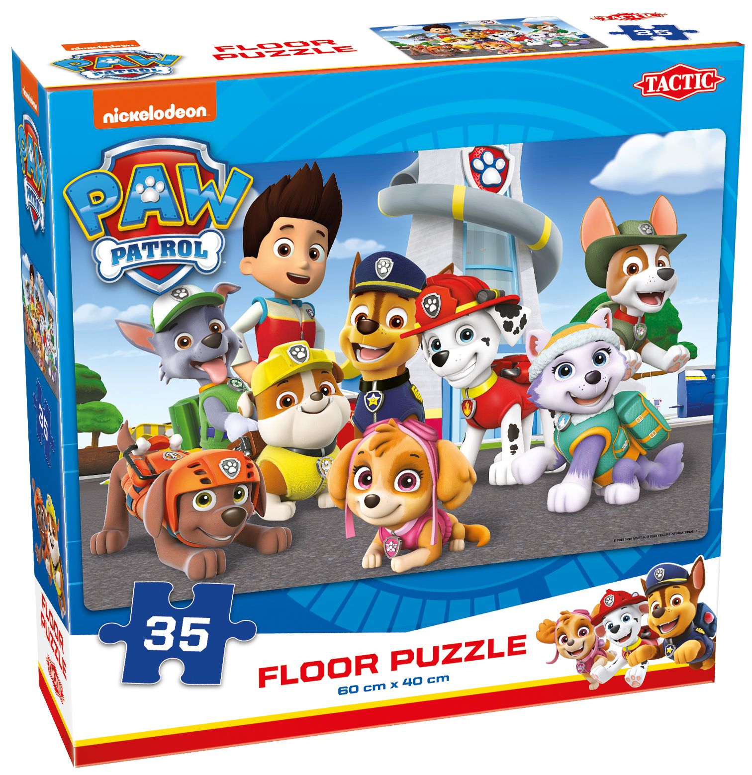 Tactic PAW Patrol Vloerpuzzel - 35 Stukjes - 3+ Jaar