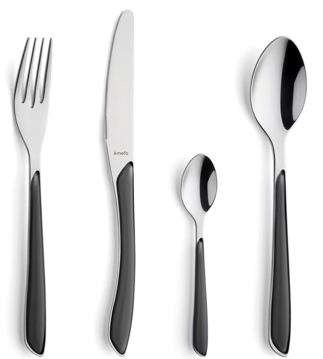 Amefa Eclat Slate Grey 24-delige Bestekset - Grijs