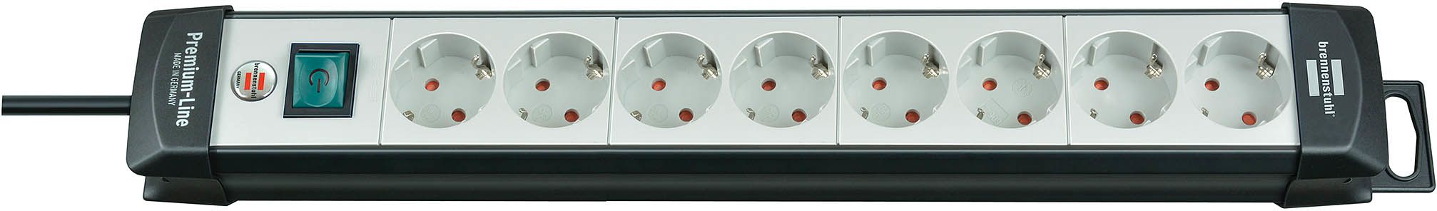 Brennenstuhl Stekkerdoos - 3 meter - Zwart/Grijs