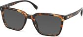 Vista Bonita CUBO XL – Zonneleesbril UV400 – Sterkte +1.50 – Kleur Hub Havanna – Unisex model - Breed montuur – Rechthoekige pasvorm – Flexveren - Inclusief etui en doekje