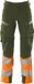 Mascot Accelerate Safe Pantalon Met Kniezakken 19179 - Hommes - Vert mousse/Orange - 44