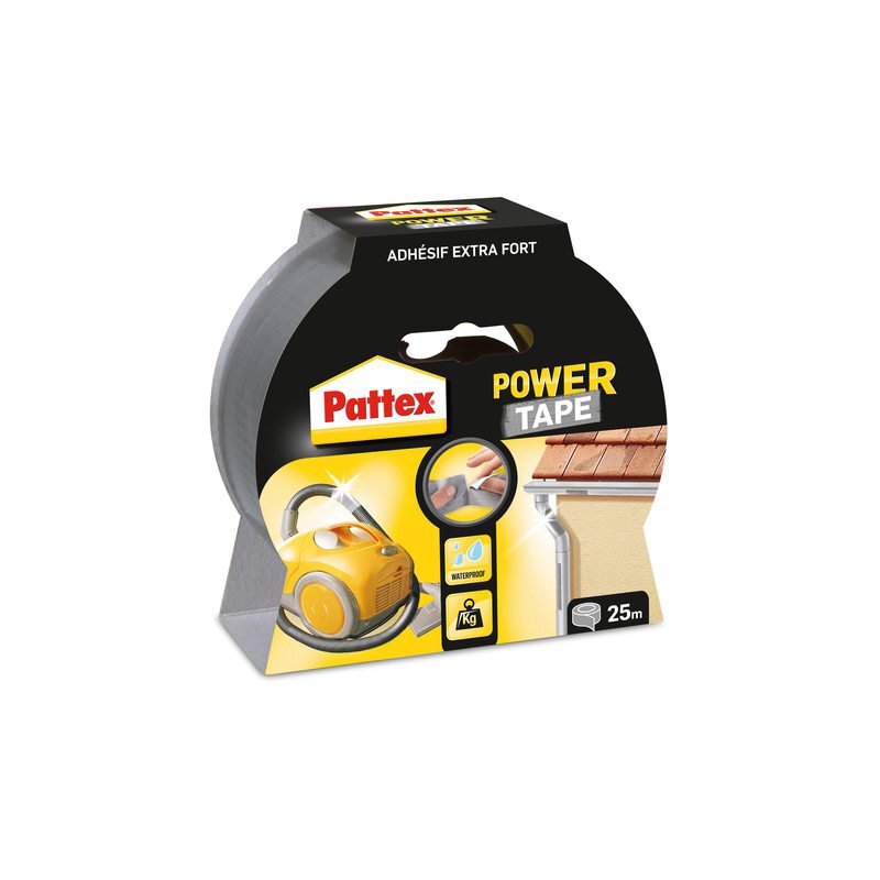 Pattex Plakband Power Tape 50mmx25m grijs