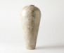 Vase Minoa B41 x T41 x H86 cm Métal Albâtre Or Fait main