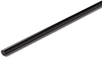 RS PRO Acetal-ronde stang, zwart, acetal, Ø 20 mm x 1 m, 1,41 g/cm³, verpakking van 2 stuks