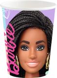 Amscan RIETHMULLER - 8 kartonnen bekers Barbie Sweet Life 250 ml