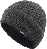 Matt MattWarm Muts - One Size - Merinowol - Donkergrijs