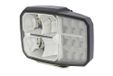 HELLA 1EE 996 374-011 LED-Koplamp - C140 - 24/12V - Opbouw - Lenskleur: Transparant - Stekker: DEUTSCH stekker - Links voor
