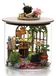 Miniatuur poppenhuis, doe-het-zelf set met stoffen hoes