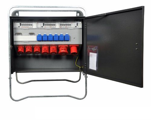 ELEKTRO-PLAST Bouwstroomverdeler, bouwstroomkast, bouwverdeler, stroomverdeler U63