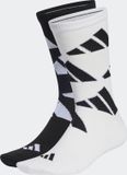 adidas Performance AEROREADY Logo Brand Love Sokken 2 Paar - Unisex - Wit - 28-30