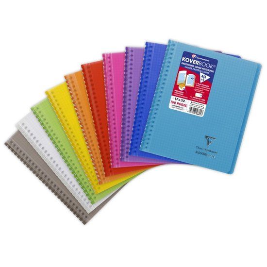 Clairefontaine 356601C, Patroon, 90 g/m², Softcover, Universeel