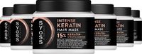 Syoss Keratin Haarmasker Blauwe Lotus Voordeelverpakking 6x400 ml