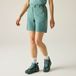 Regatta Mountain Shorts II Dames Kort Groen