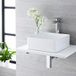 Hudson Reed Vasque de salle de bain - Carré - 36 cm - Compact à poser