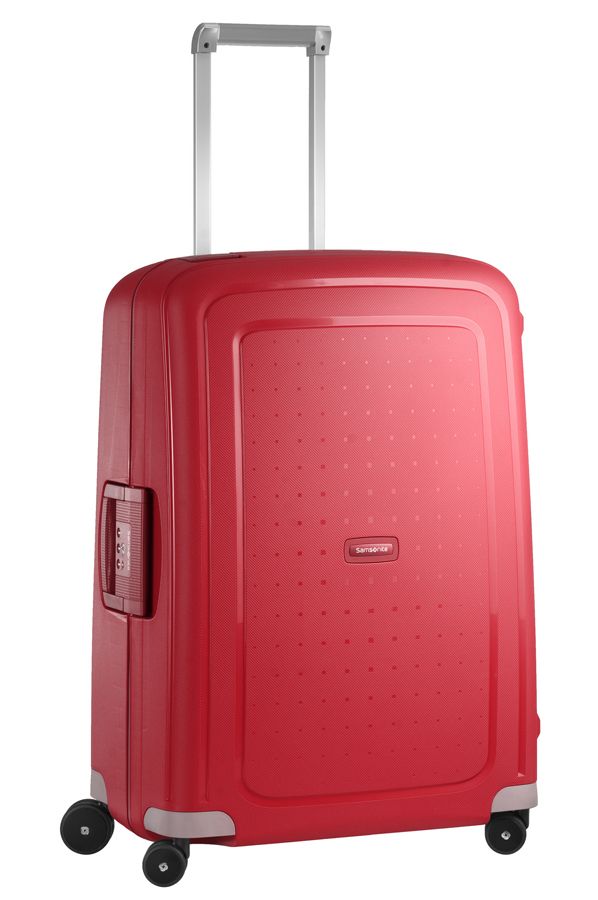 Samsonite S'CURE Spinner 69/25 - Medium - Rood