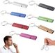 HORCONDORM S.R.L. 7 Pièces Sifflets de Sécurité à Double Tube avec Porte-clés