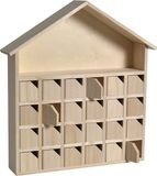 Artemio Houten Adventskalender 31,5x7x34 cm