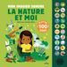 Mon grand livre sonore - Mon imagier sonore : la nature et moi - Dès 1 an