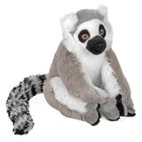 Wild Republic 10862 Republic 10880 Pluche Lemur Katta, Cuddlekins knuffeldier, pluche dier, 20 cm