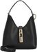Furla Iride Mini Hobo Schoudertas Leer Zwart