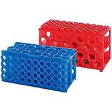 neoLab 2-2778 4-zijdige flipper-rack, maat 2, oranje, polypropyleen