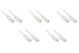 LINK LK6AU075W05 - netwerkkabel categorie 6a onafgeschermd utp awg24 wit halogeenvrij 7,5 m verpakking met 5 stuks