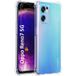 Phonillico® Case voor Oppo Reno 7 5G - Schokbestendige bescherming Zachte siliconen Transparant