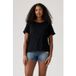 Levi's Julie Slub Tee Dames Zwart