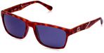 GUESS GUESS, GUESS, SUNGLASSES, HNY-9, BROWN, FOR WOMEN