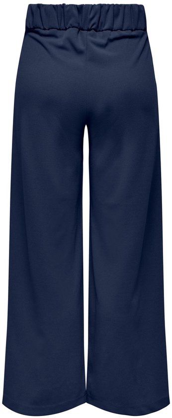 JACQUELINE JDY High Waist Wide Leg Broek - Donkerblauw