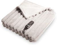 Duux Yentl Couverture chauffante électrique 200x200 cm – 9 positions – Gris