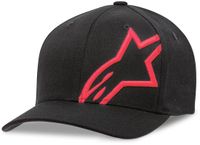 Alpinestars Corp Shift 2 Flexfit Baseball Cap Black / Red L/XL Men