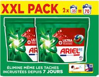 Ariel 4in1 Wasmiddel Pods Ultra Vlekverwijderaar - 2 x 70 stuks - Voordeelverpakking
