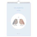 Fyllbooks Verjaardagskalender Blauw