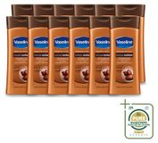 Vaseline 12 x Cacaobodylotion - 400 ml - Verpakking met 12 stuks