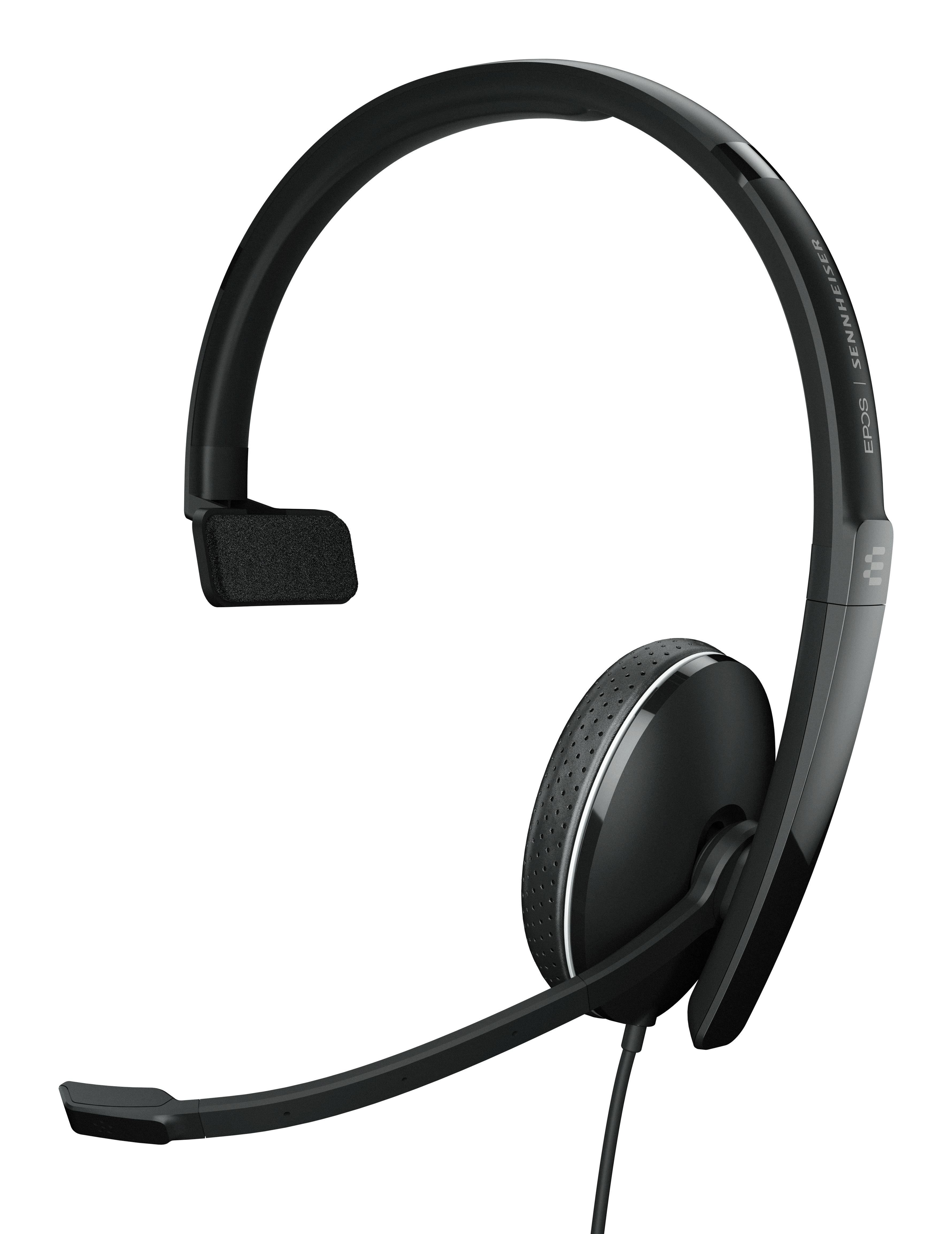EPOS ADAPT 135T USB II - Headset - Monauraal - Bedraad - Zwart