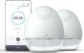 Elvie Pump Dubbele Elektrische Borstkolf - Draagbaar - Hands-free - Geluidsloos - Incl. 4 flessen