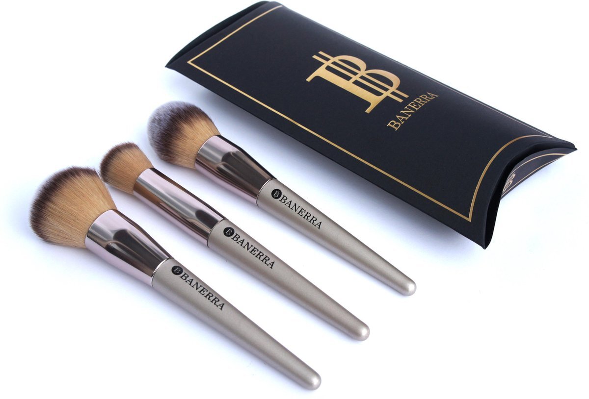 Banerra Poeder Make-up Kwasten Set