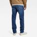 G-Star Mosa Straight Heren Jeans Faded Atlantic Ocean Katoen/Elastaan 28/34