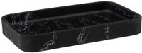 5 Five Simply Smart JJA Dienblad rechthoekig met marmereffect LEA Noir Kunststof 19.20 cm