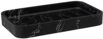 5 Five Simply Smart JJA Dienblad rechthoekig met marmereffect LEA Noir Kunststof 19.20 cm