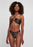 Urban Classics AOP Hot V Leo Bikini Set S Bruin