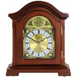 Bedford Clock Collection Redwood Mantel Klok met Chimes