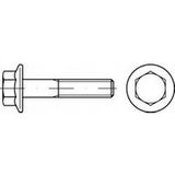 TOOLCRAFT TO-5391729 Boulon à tête hexagonale M12 50 mm Hexagonal extérieur Acier zingué par galvanisation 100 pièce(s)