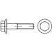 TOOLCRAFT TO-5391729 Boulon à tête hexagonale M12 50 mm Hexagonal extérieur Acier zingué par galvanisation 100 pièce(s)
