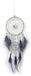 Non-branded Dreamcatcher Grey with Two Rings Wall decoration