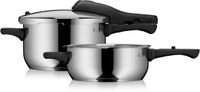 WMF Perfect One Snelkookpannen set 4,5L en 3L Roestvrijstaal