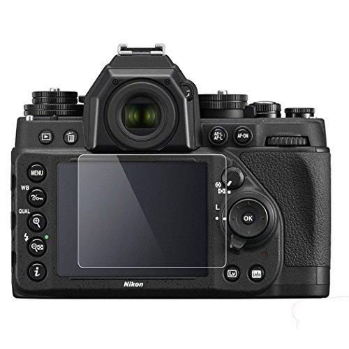 Zakao Screenprotector, 2 stks optische LCD Premium hard 9H-glas, totale beschermhoes, gehard screenprotectorfilm voor Nikon